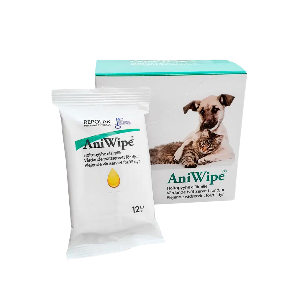 Aniwipe hoitava kosteuspyyhe, ei kirvele - Inushop.fi