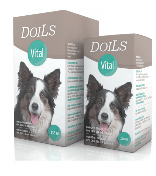 Doils Vital kalaöljy ja E-vitamiini lisäravinne - Inushop