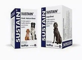 Sustain tukee koiran ja kissan suoliston hyvinvointia - Inushop.fi