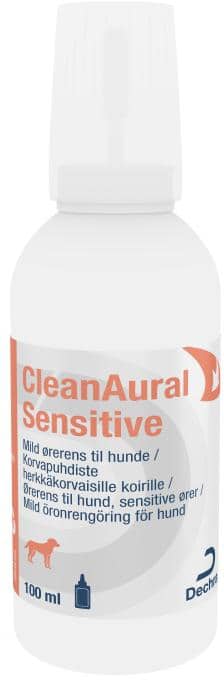 Clean Aural hellävarainen korvanpuhdiste pennuille - Inushop.fi