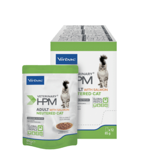 Virbac Cat Adult Neutered with Salmon WET 12x85 g