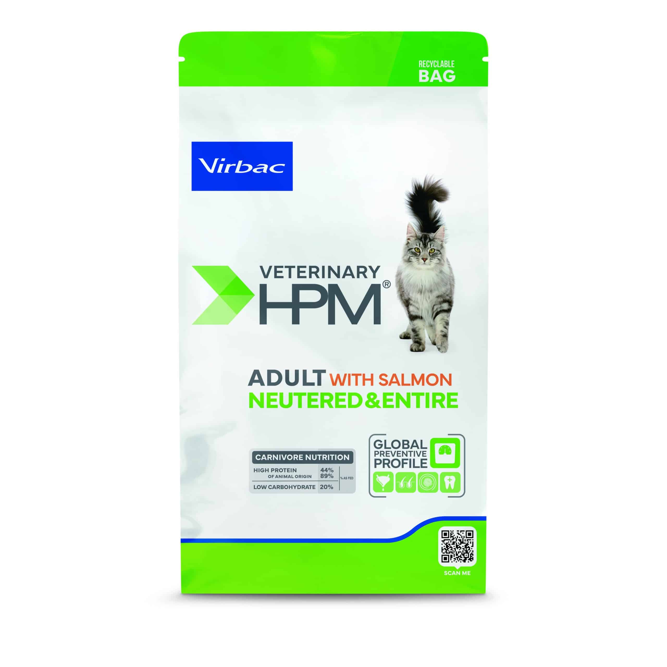 Virbac Cat Adult Neutered & Entire with salmon 3kg