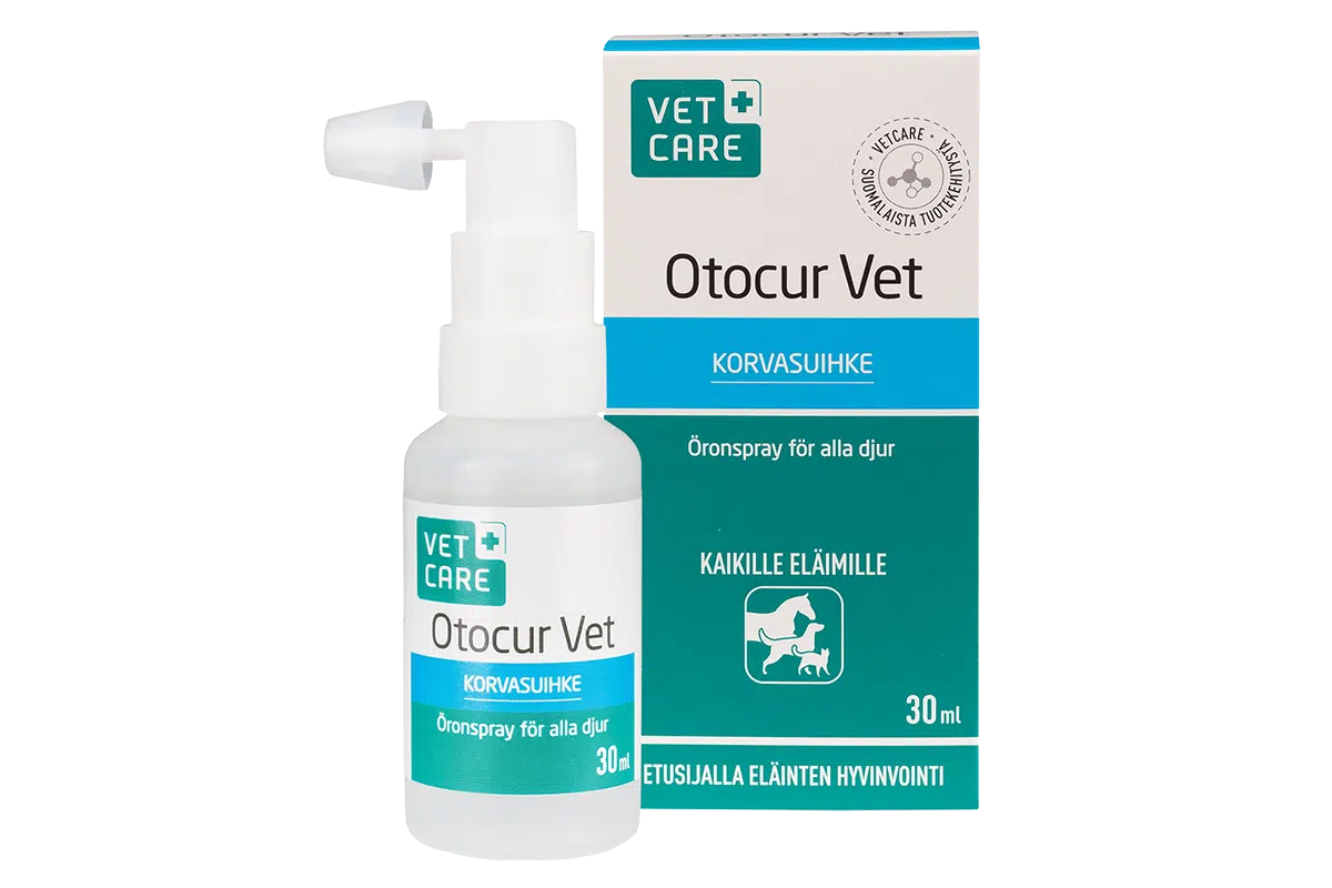 Otocur Vet korvasuihke korvavaikkuun - Inushop.fi