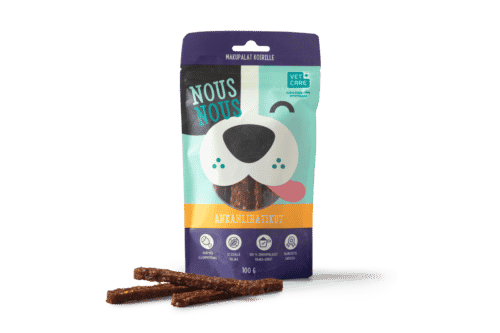 NousNous makupala Ankkatikku koirille - Inushop.fi