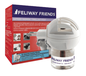 Feliway laite pistorasiaan ja feromoniliuos kissoille - Inushop.fi