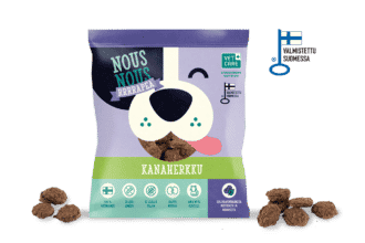 NousNous kotimainen koiran makupala - Inushop.fi