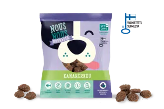 NousNous kotimainen koiran makupala - Inushop.fi