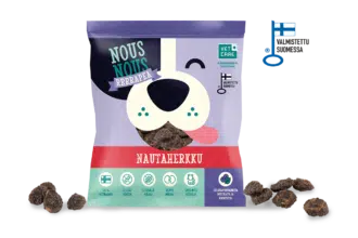 NousNous rapea välipala nautaa - Inushop.fi