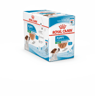 Royal Canin Mini Puppy Chunks in Gravy Pouch 12x85g