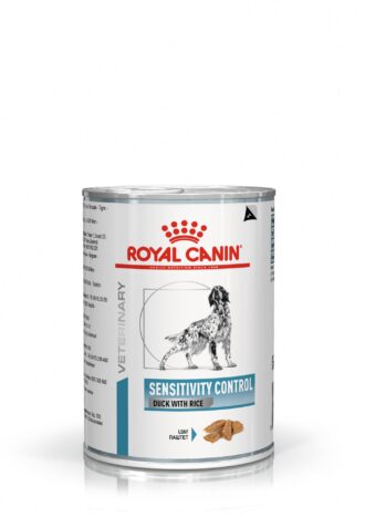 Royal Canin Derma Sensitivity Control Wet Duck Loaf Can 12x420g koiralle