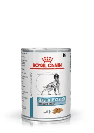 Royal Canin Derma Sensitivity Control Wet Duck Loaf Can 12x420g koiralle