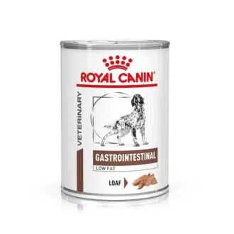Royal Canin Gastrointestinal Low Fat Loaf Can 12x420g koiralle