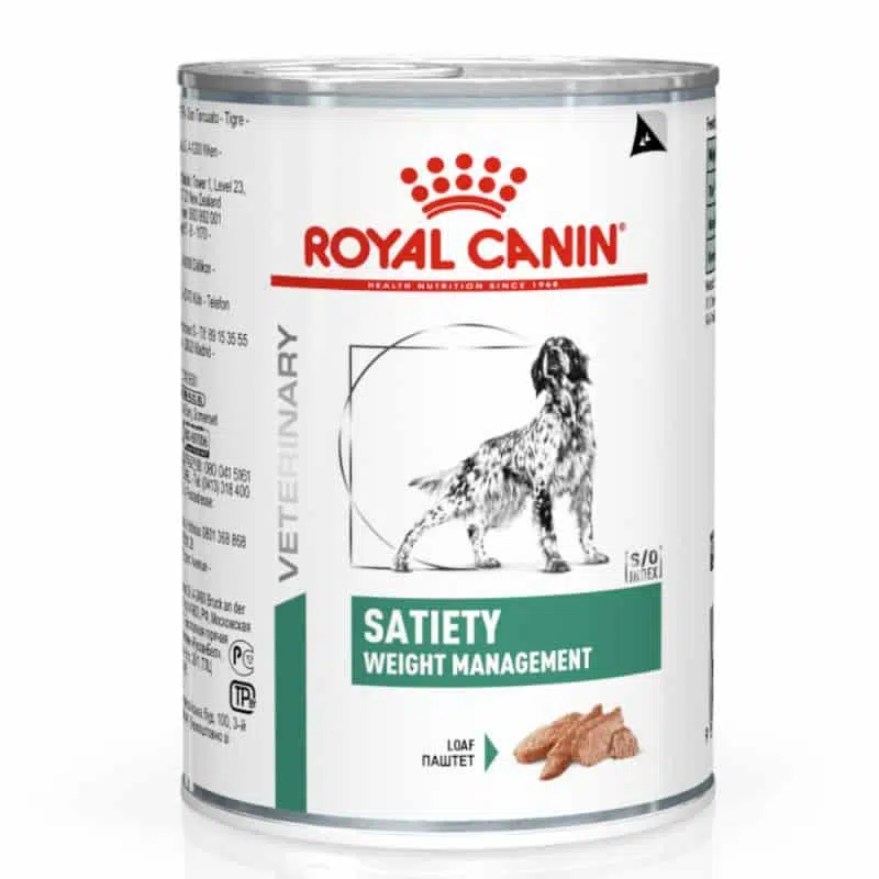 Royal Canin Weight Management Satiety Wet Loaf Can 12x410g koiralle