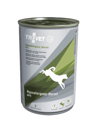 Trovet HPD Hypoallergenic Hevonen-Peruna koiralle 6x400g