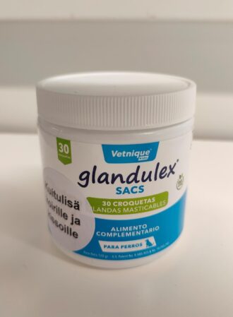 Glandulex tabs lisäravinne koiran anaalirauhasten hoitoon - Inushop.fi