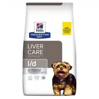 Hill's l/d Liver Care koiralle täysravinto maksan toiminnan tukemiseen - Inushop.fi
