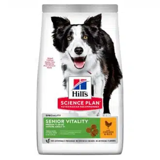 Hill's SP Canine Senior Vitality Medium Chicken&Rice 2,5kg