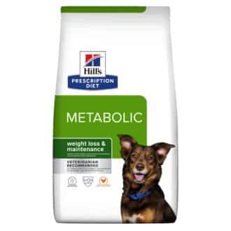 Helposti sulava, vähäenerginen Hill's Metabolic with chicken koiran painonhallinnan avuksi - Inushop.fi