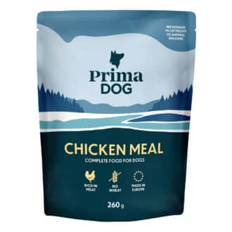 PrimaDog Kana-ateria, koiran täysravinto 260g