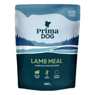 PrimaDog Lammasateria, koiran täysravinto 260g