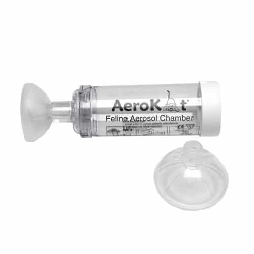 Aerokat inhalaatiomaski kissalle