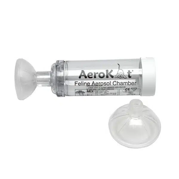 Aerokat inhalaatiomaski kissalle