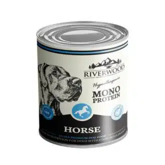 Riverwood Mono Protein Hevonen, säilyke 400g