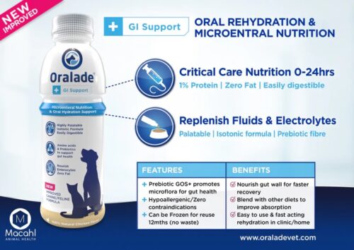 Oralade nesteytysjuoma koirille ja kissoille 500 ml - Image 2