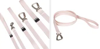 PAIKKA Glow Talutushihna Pale Pink
