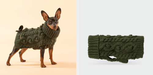 PAIKKA Handmade Knit green