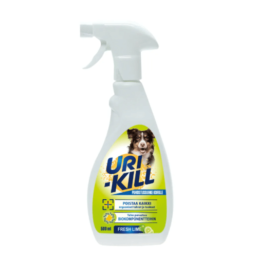 Uri-Kill Puhdistussuihke (koira) Fresh Lime 500 ml