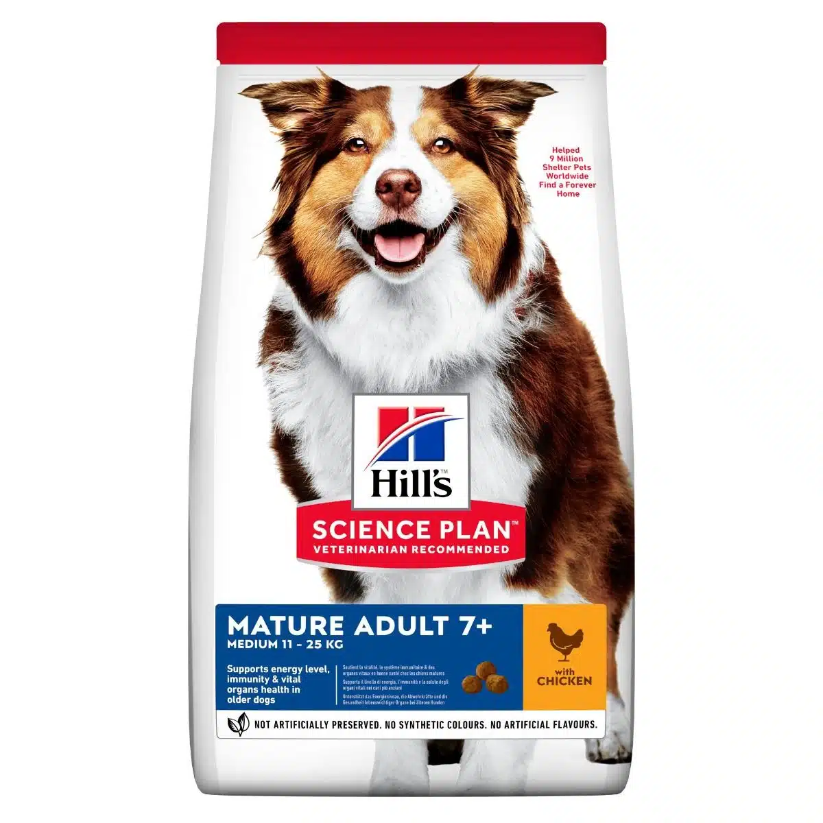 Hill's SP Canine mature medium chicken 14kg
