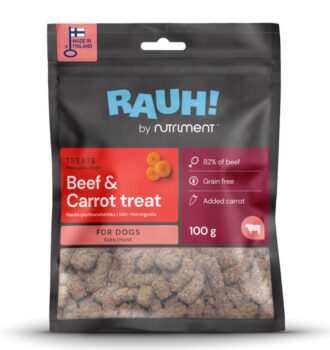 RAUH! Nauta-porkkanaherkku 100g