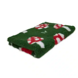 Foxy Fur -makuualusta, vihreä sienimetsä