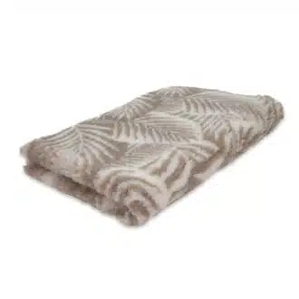 Foxy Fur -makuualusta, beiget lehdet