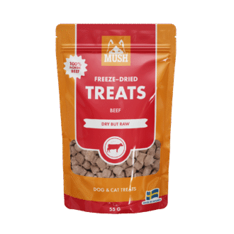 MUSH Treats Nauta pakastekuivattu 55g