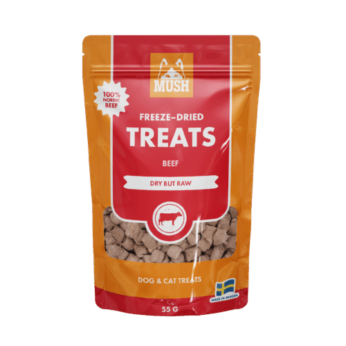 MUSH Treats Nauta pakastekuivattu 55g
