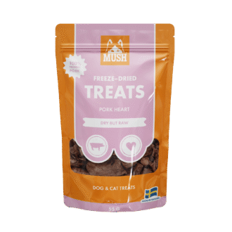 MUSH Treats Possunsydän pakastekuivattu 50g