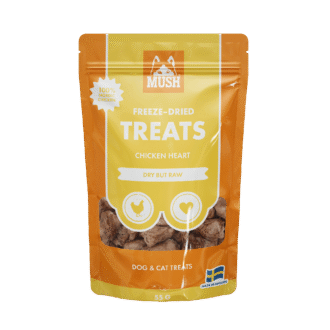 MUSH Treats Kanansydän pakastekuivattu 50g