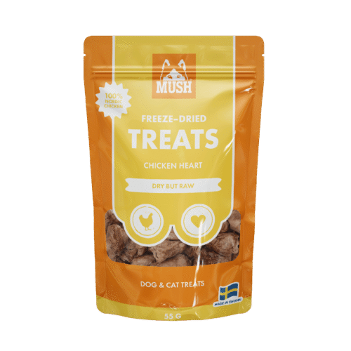 MUSH Treats Kanansydän pakastekuivattu 50g