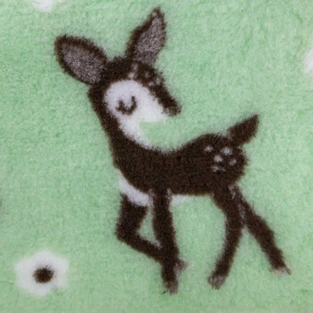 Foxy Fur -makuualusta, minttu peura - Image 2