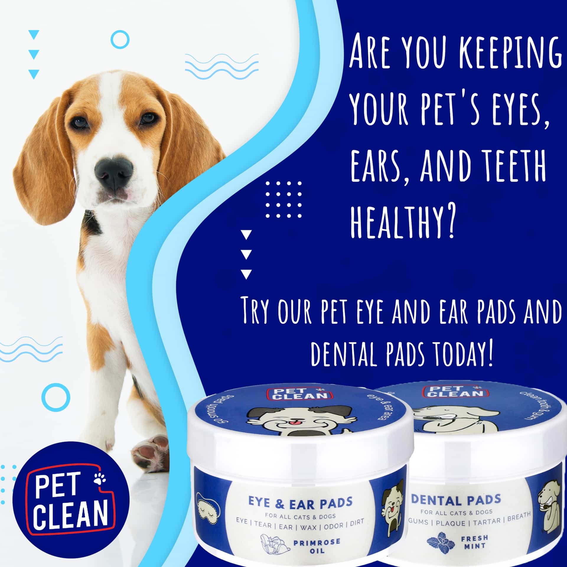 Pet Clean Dental hampaidenpuhdistuspyyhe 50 kpl - Image 4