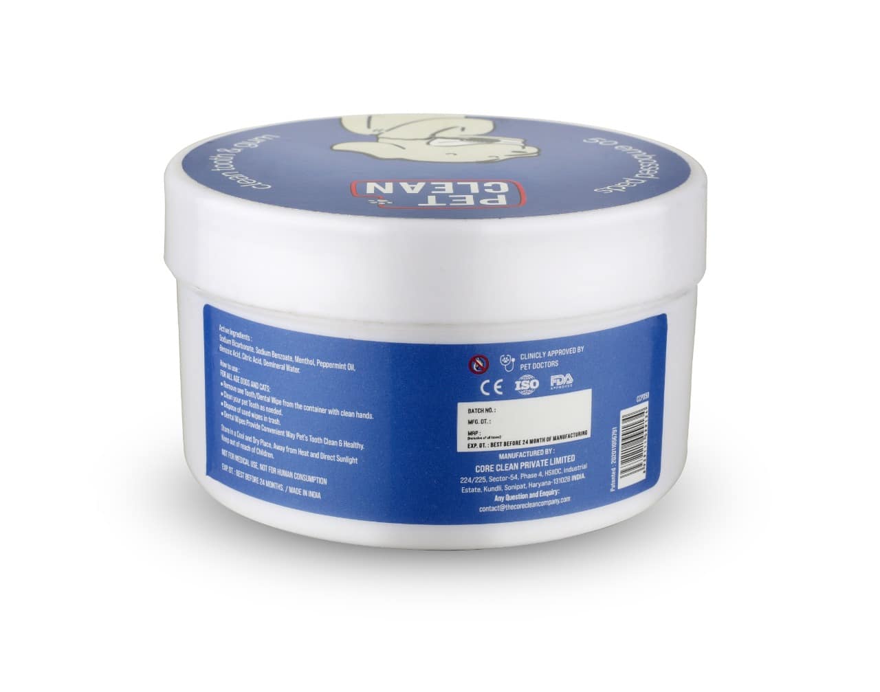 Pet Clean Dental hampaidenpuhdistuspyyhe 50 kpl - Image 2