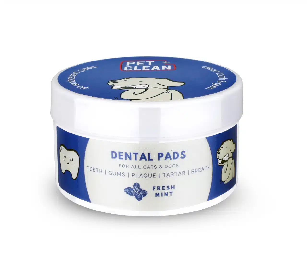 Pet Clean Dental hampaidenpuhdistuspyyhe 50 kpl