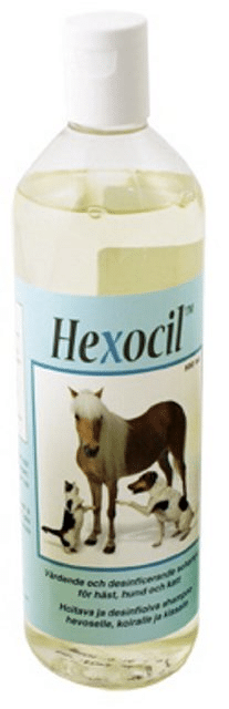 Hexocil vet shampoo