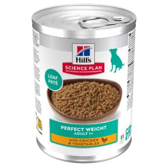 Hill's SP Canine Adult Perfect Weight Chicken & Vegetables 12x363g