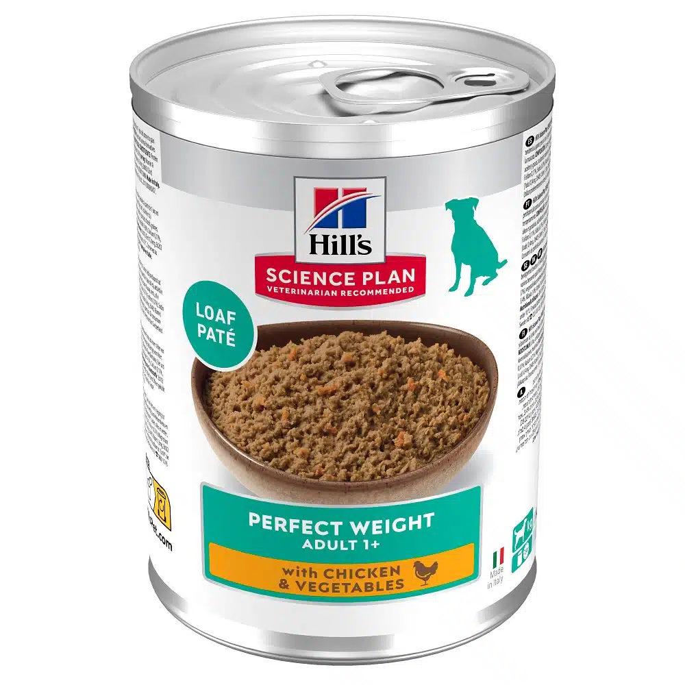 Hill's SP Canine Adult Perfect Weight Chicken & Vegetables 12x363g